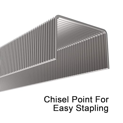 Rayson Heavy Duty Staples, Enhanced 1/4" Leg Length, 1/2" Width, 30 Sheets - Image 4