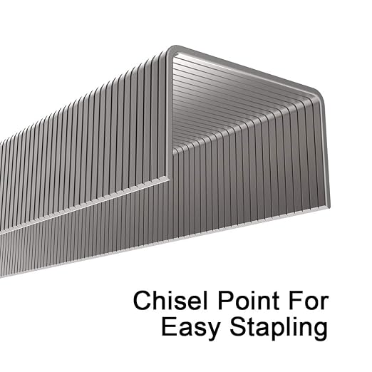 Rayson Heavy Duty Staples, Enhanced 3/8" Leg Length, 1/2" Width, 70 Sheets - Image 4