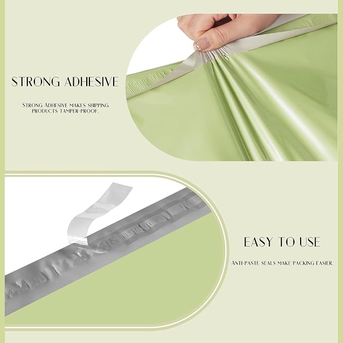Metronic Poly Mailers 12x15.5 500 Pcs | Medium Size Shipping Bags - Image 4