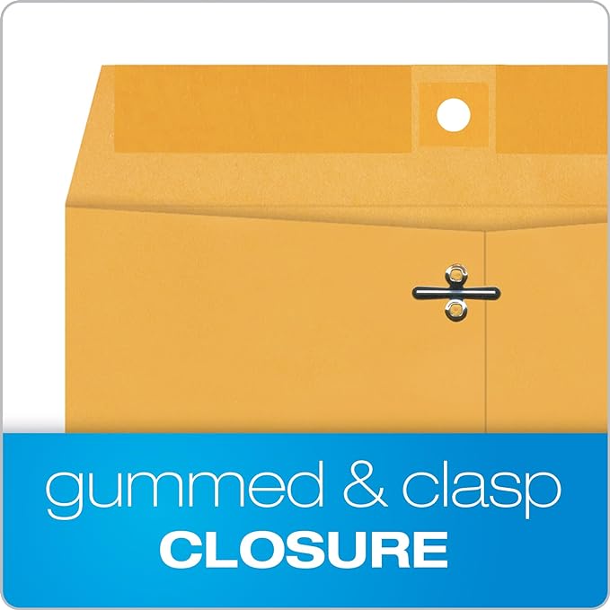 Quality Park 9 x 12 Clasp Envelopes - Image 5