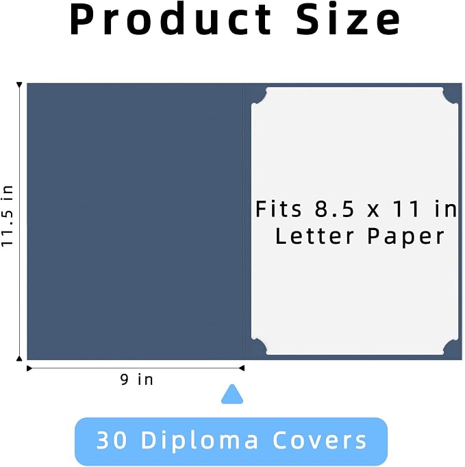 HAUTOCO 30 Pack Certificate Holders, Document Award Covers Certificate Folders - Image 2