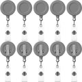 Zonon 50 Pcs Retractable Badge Holder Reels by Zonon