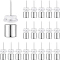 Outus 100 Sets Magnetic Push Pin Magnet Thumb Tack Poster Hanger Thumb Tacks by Outus