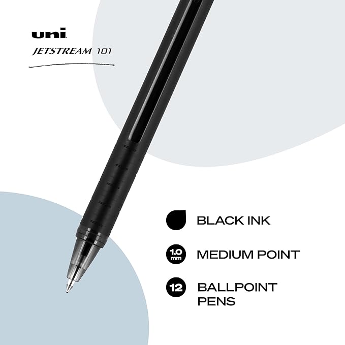 uniball Jetstream 101 Roller Ball Pen, Bold 1 Mm - Image 2
