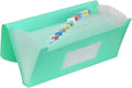 C-Line 13-Pocket Poly Expanding File, 10 x 5 Inches, Junior Size by C-Line