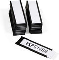 SmartSign Pack of 25 Magnetic"C" Channel Label Holders | 1" x 3" by SmartSign