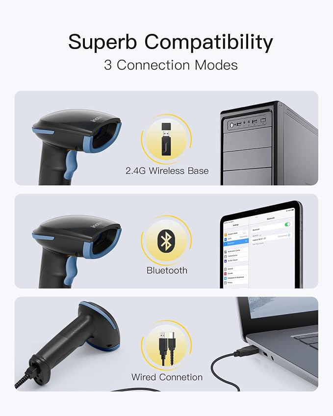 Inateck 2D Barcode Scanner - Image 4