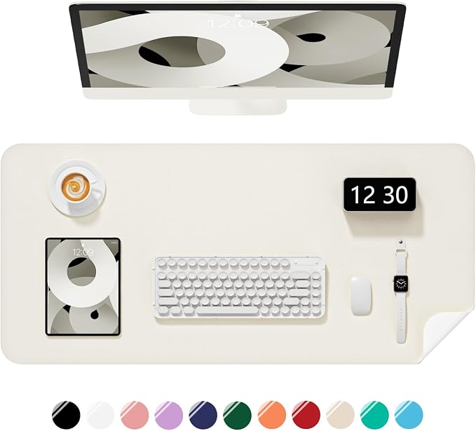 Desk Pad, Waterproof Laptop Computer Writing Mat by Niniubye