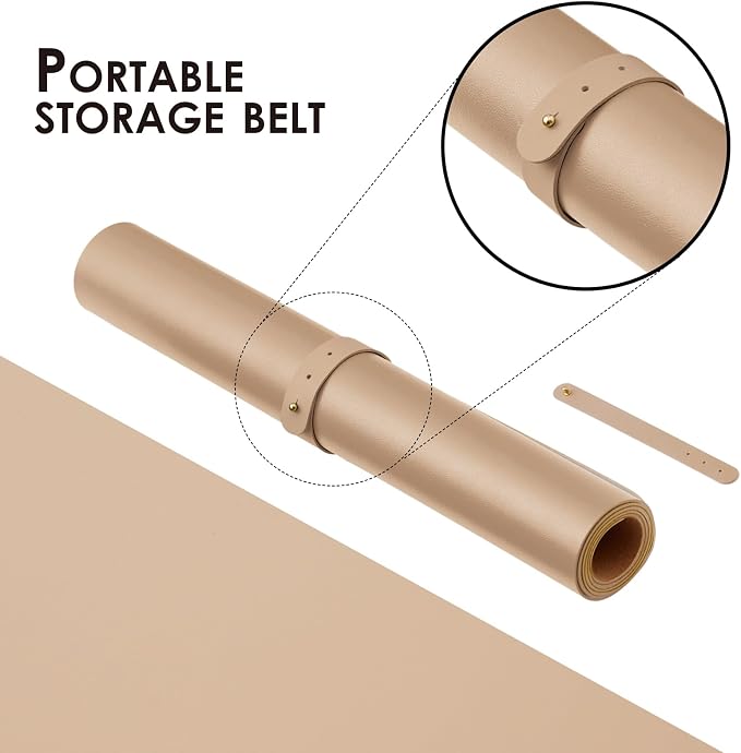Cork Desk Mat - Dual-Sided Desk Pad - Image 4