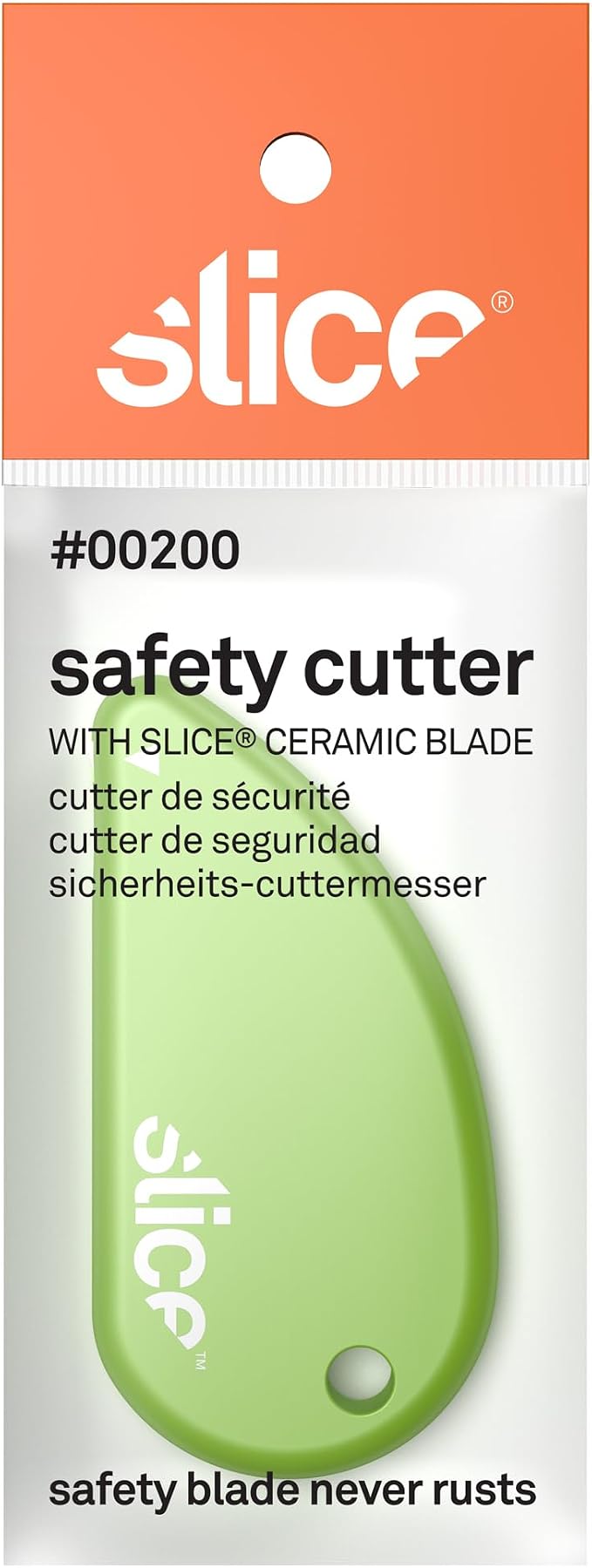Slice 00200 Safety Cutter, Microscopic Ceramic Blade, Cuts Paper & Coupons - Image 2