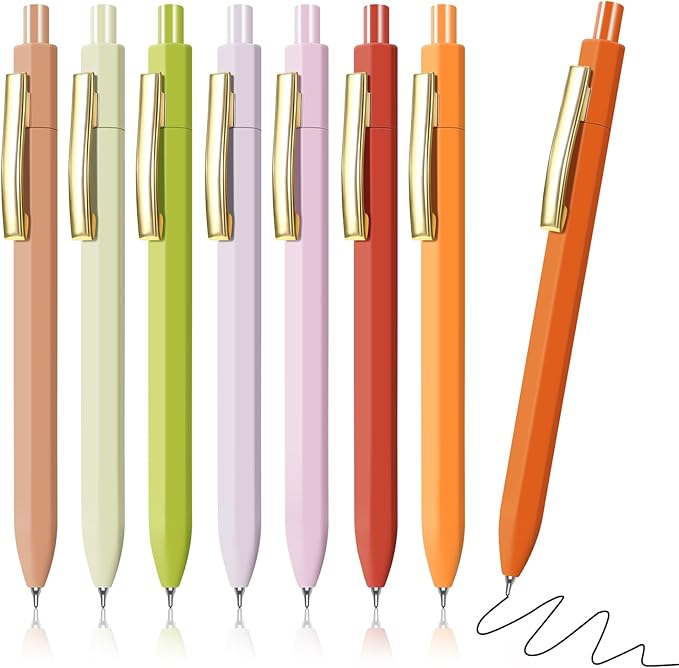 Piochoo Ballpoint Pens, 0.7mm Medium Point Pen Quick Dry, Smooth Writing Pen by Piochoo