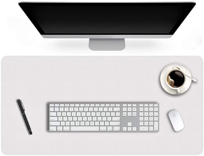 17 X 36 Inch Office Desk Pad Table Protector on Top of Desks PU Leather Desk by EasyEasyLife