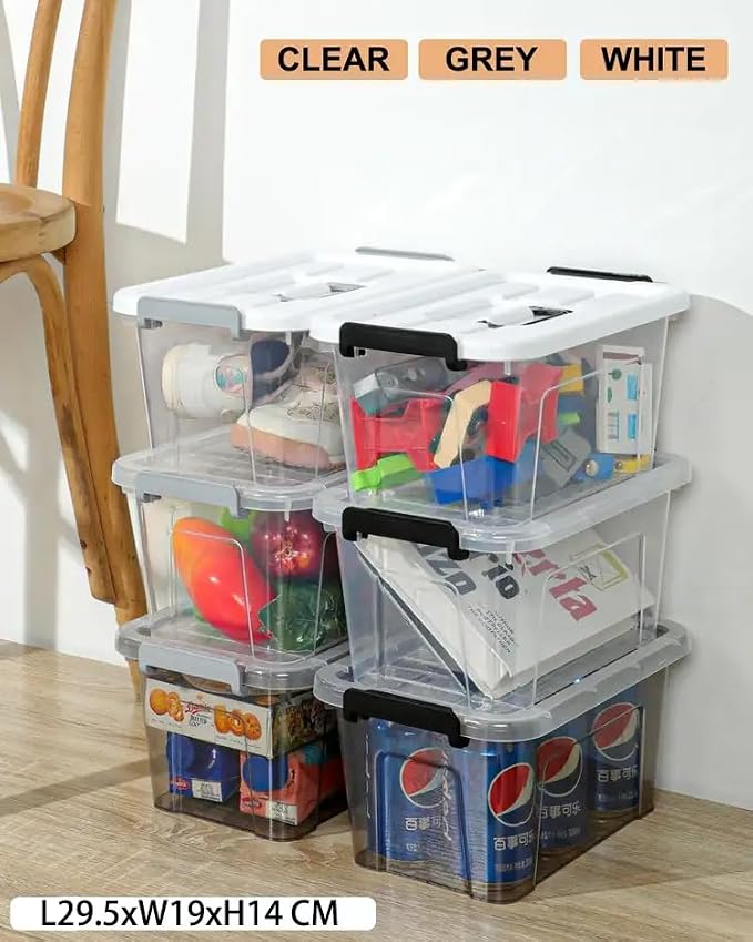 NUMIFUN Plastic Storage Bins - Image 7