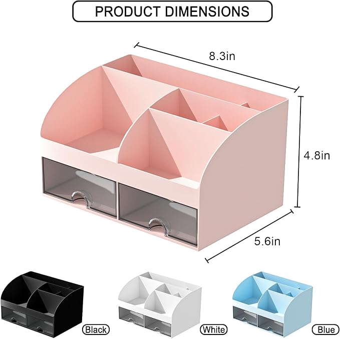 Makeup Organizer with Drawers, Cosmetic Storage - Image 4