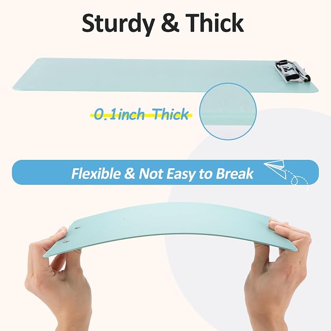 16 Pack Plastic Clipboards - Image 7