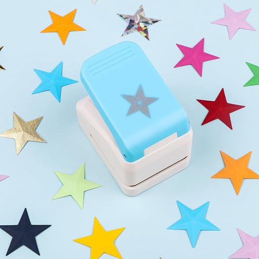 3D Star 1.4x1.4inch Embossing Punch; Punches Score Tools - Image 6