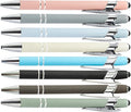 PASISIBICK 8 Pieces Ballpoint Pens, 2-in-1 Stylus Tip Retractable Ballpoint Pen by PASISIBICK