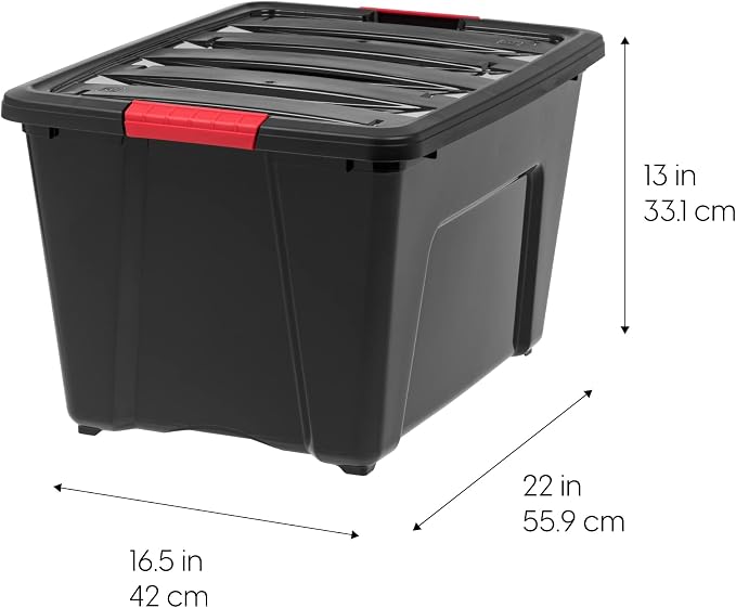 IRIS USA 51 L Plastic Storage Box - Image 2