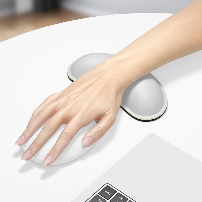 Dapesuom Mouse Wrist Rest, Ergonomic Memory Foam Mouse Wrist - Image 7