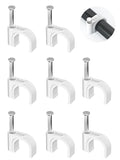 Jadaol Cable Clips 100Pcs 8mm Nail in Clips by Jadaol