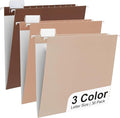 Y YOMA 36 Pack Gradient Hanging File Folders Letter Size Decorative Hanging by YYOMA