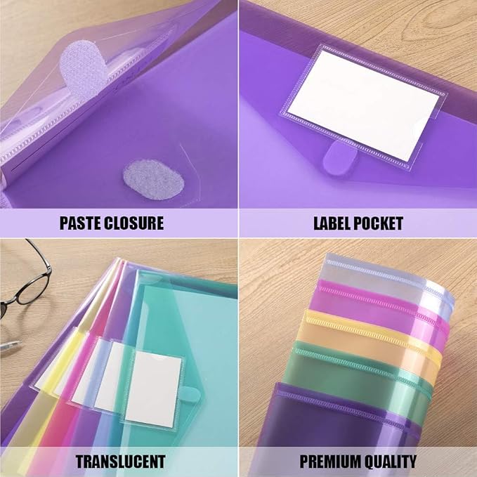 Sooez 10 Pack File Folders, Folder - Image 4