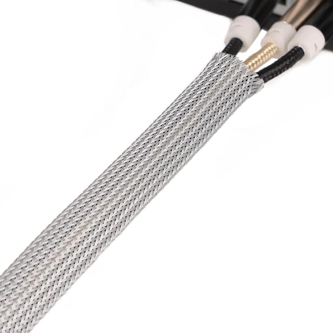 25ft PET Expandable Braided Cable Sleeve 1/6inch Pet Braided Cable Sleeve - Image 8