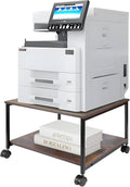 EMERIT Printer Stand, 19.5''x19.5''x12.8'' 2 Tier Large Printer Laser Table by eMeritDirect