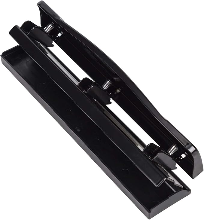 Amazon Basics 3 Hole Punch, 10 Sheet Capacity, Easy-Clean Tray - Image 4