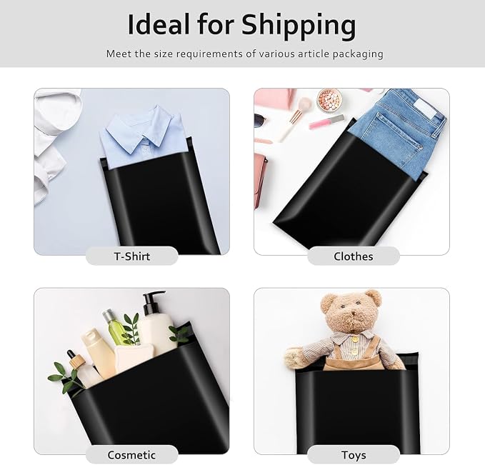Metronic Poly Mailers 10x13 500Pcs, Strong Adhensive Shipping Bags - Image 8