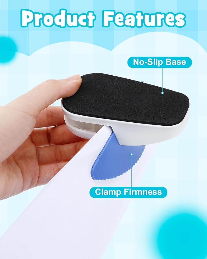 UCEC Blue Plastic Document Holder - Image 2