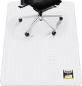 Kuyal Office Chair Mat for Carpet, 32x55 Clear Heavy Duty Computer Chair Mat by Kuyal