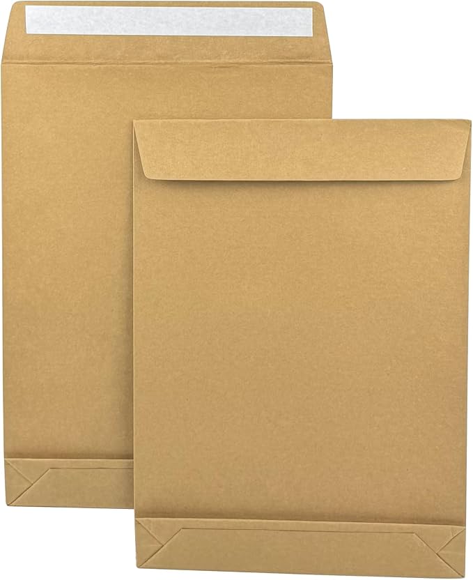Large Expandable Envelopes, 15 Pack 9.3x 13" Big Mailing Envelopes | Self Seal - Image 8