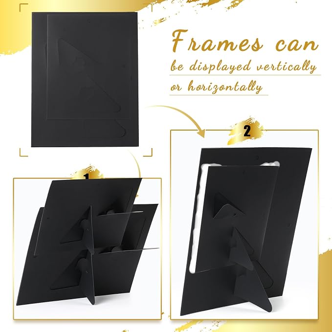 Tatuo 50 Pcs 8.5 x 11 Paper Picture Certificate Frames Horizontal Paper Award - Image 4