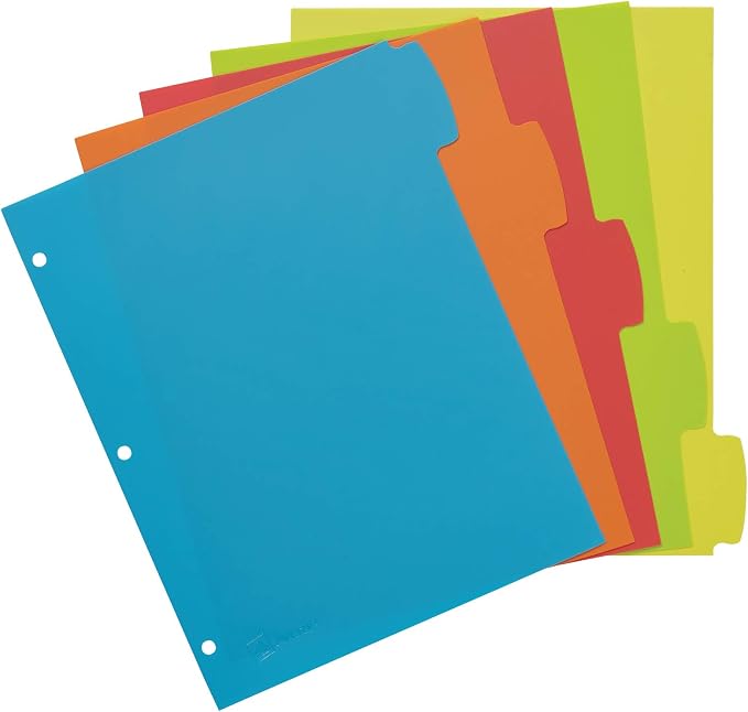 Avery Big Tab Write & Erase Durable Plastic Dividers - Image 8