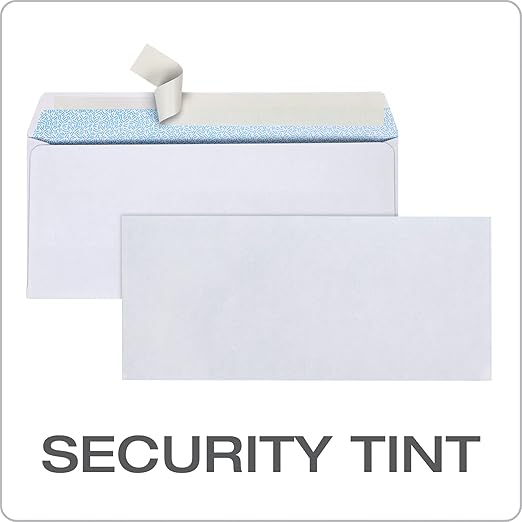 Columbian #9 Security Envelopes, 500 Pack, No Window Self Seal Envelopes - Image 5