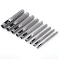 Leathe Punch Set Heavy Duty Round Hole Punch Set Leather Hole Tool, by Unknown