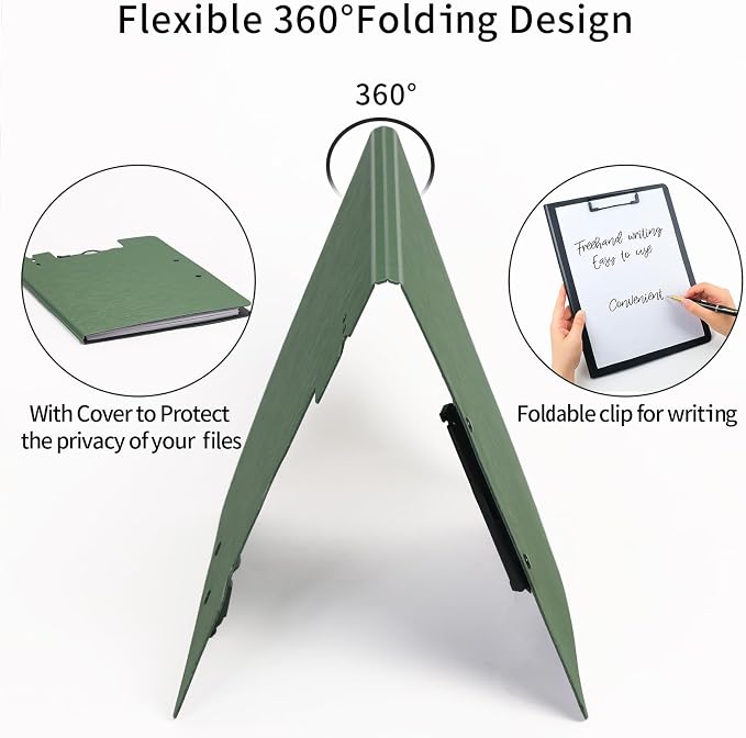 A4 Clipboard, 5 Pack Foldable Clipboards - Image 4