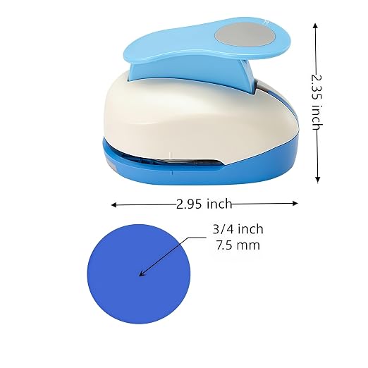 3/4 Inch Circle Punch 19mm Circular Cutter Tool Circle Hole Punch Handmade - Image 3