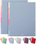 Mr. Pen- Dividers for 3 Ring Binder, 2 Sets, 6 Pack/Set, Binder Dividers by MrPen