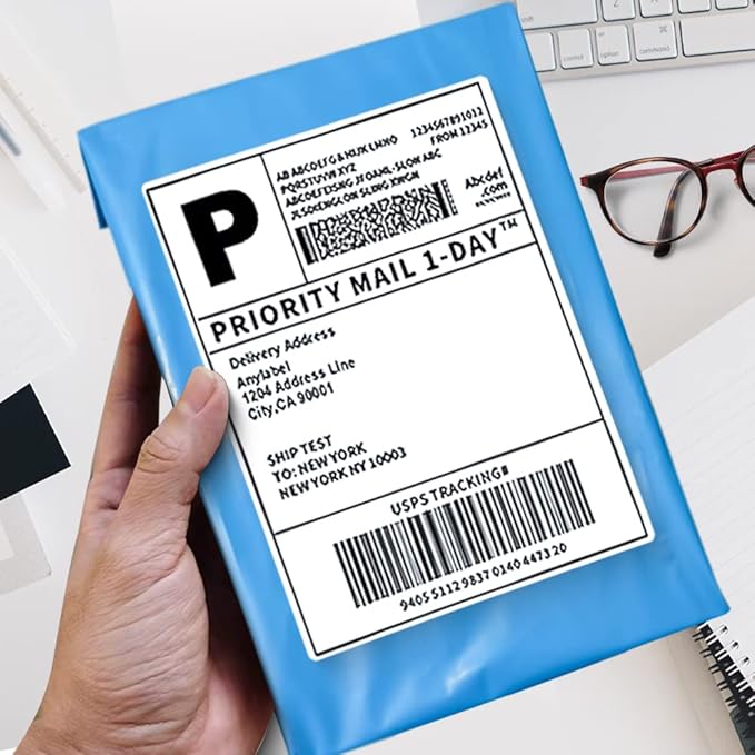 POLYSELLS 1000 pcs 6x9 Inches Blue Poly Mailers Shipping Envelopes, Strong - Image 6