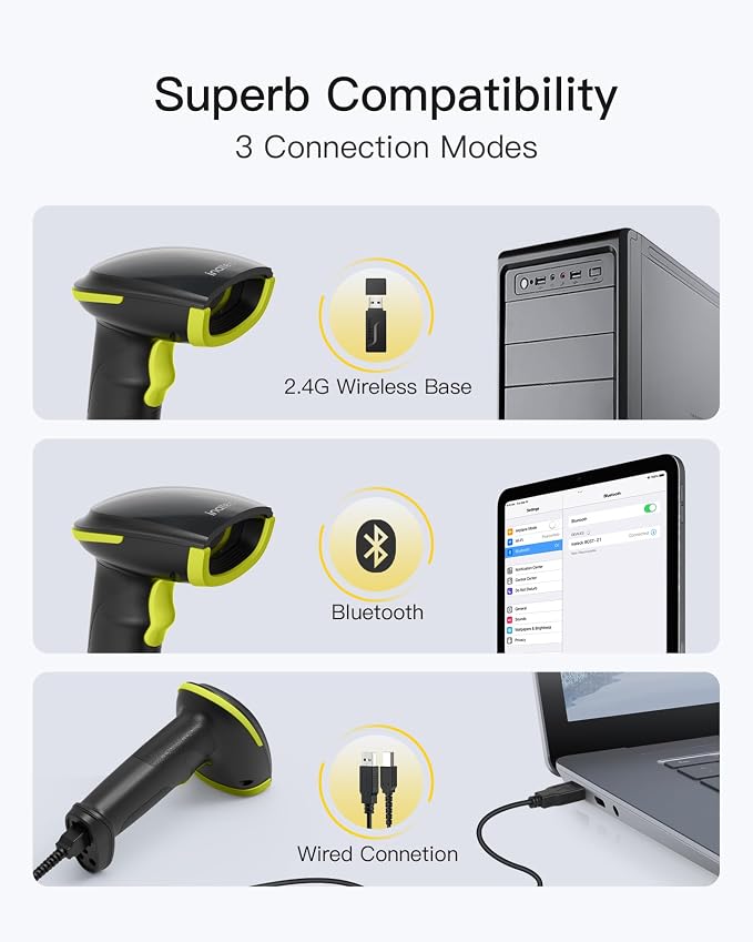 Inateck 2D Barcode Scanner - Image 4