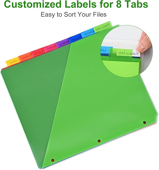 8-Tab Binder Dividers - Image 5