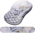 Mouse Pad Wrist Support, Laokiiy 2 in1 Keyboard Wrist Rest+ Ergonomic Mouse Pad by Laokiiy