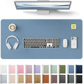 YSAGi Leather Desk Protector, Office Mat, Large Mouse Mat, Non-Slip PU Leather by YSAGi
