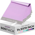 Fuxury 500 Pcs Poly Mailers 14.5x19 Inch, Bulk Shipping Bags by Fuxury