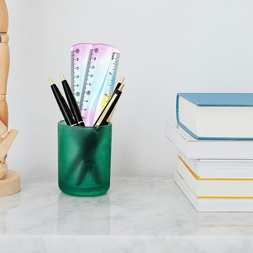 2 PCS 6 Inch Flexible Ruler, Bendable Plastic Ruler, Soft Bendable Gradient - Image 6