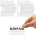 Self Adhesive Label Holders, ELEMGULY 104 Pack Adhesive Shelf Tag Shelf Label by ELEMGULY