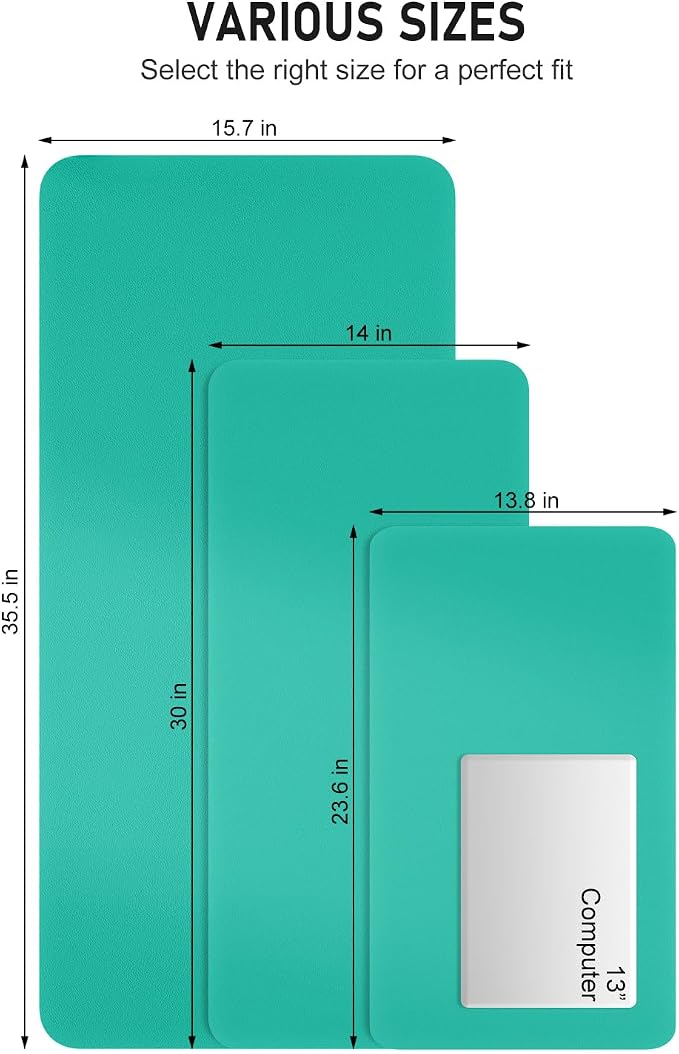 Desk Pad, Waterproof Laptop Computer Writing Mat - Image 6