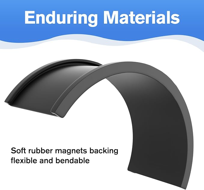 MaxGear 30 Pack C Channel Magnetic Label Holders, 1 x 3 | Magnetic Labels - Image 5